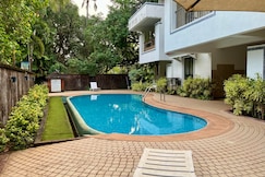 Serene Poolside Cozy 1Bhk With 2 Private Balcony, Goa