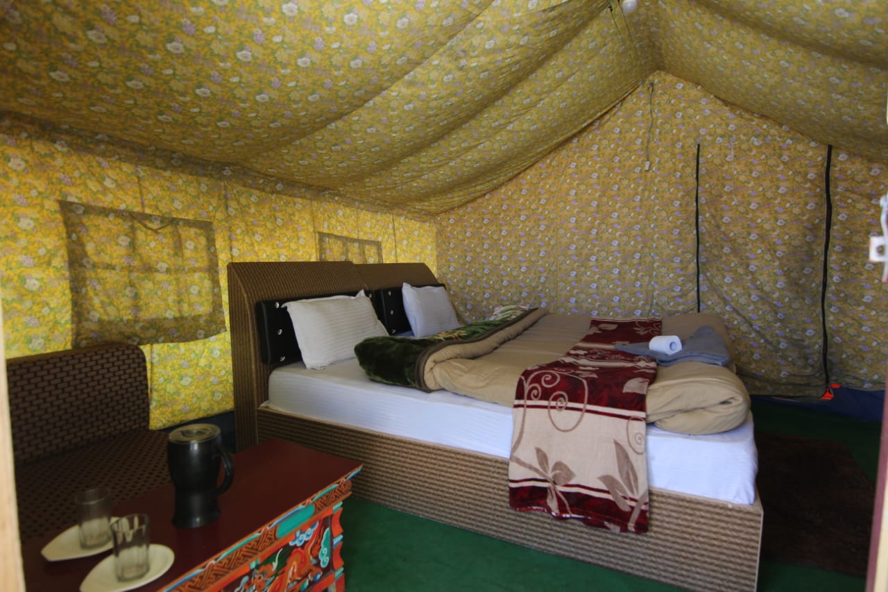 Tso Camp near Pangong Lake - Tap to explore photos