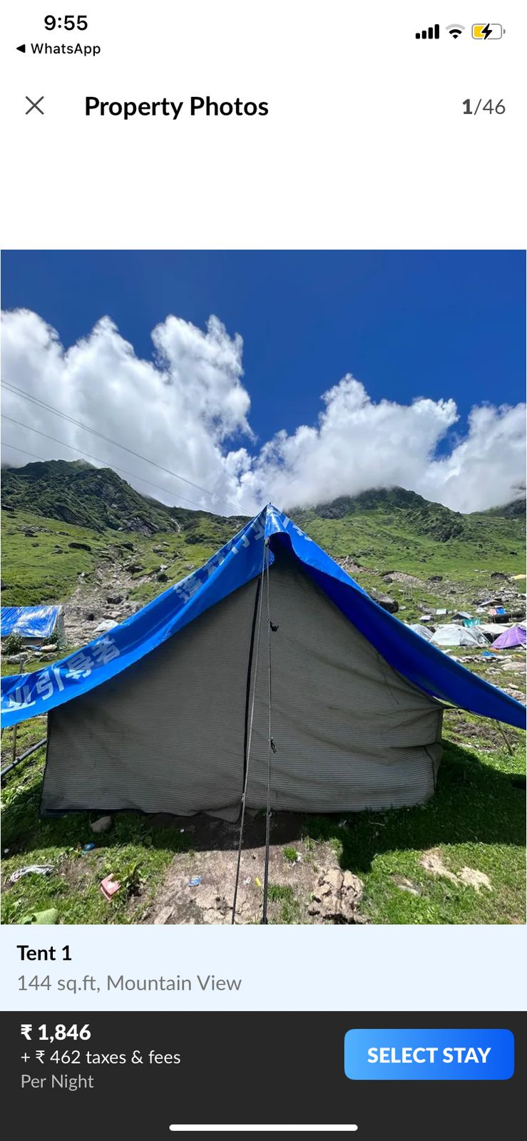 Namastey Nomads Campsite 200Mtr - Tap to explore photos