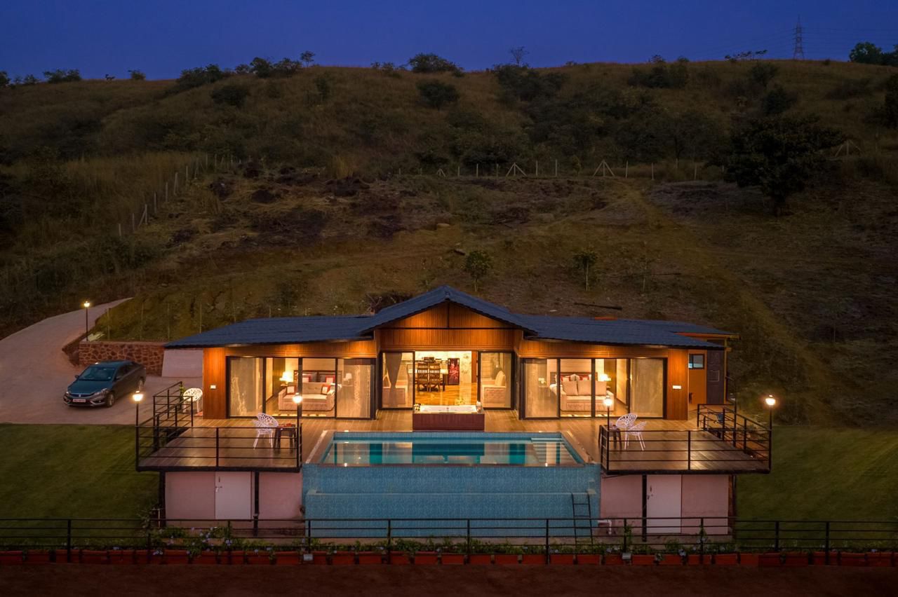 4 BHK Paradise w Pawna Lake View by Jalanta Stays - Tap to explore photos