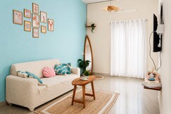 seastheday cozy AC 2BHK near Varkala cliff, Varkala