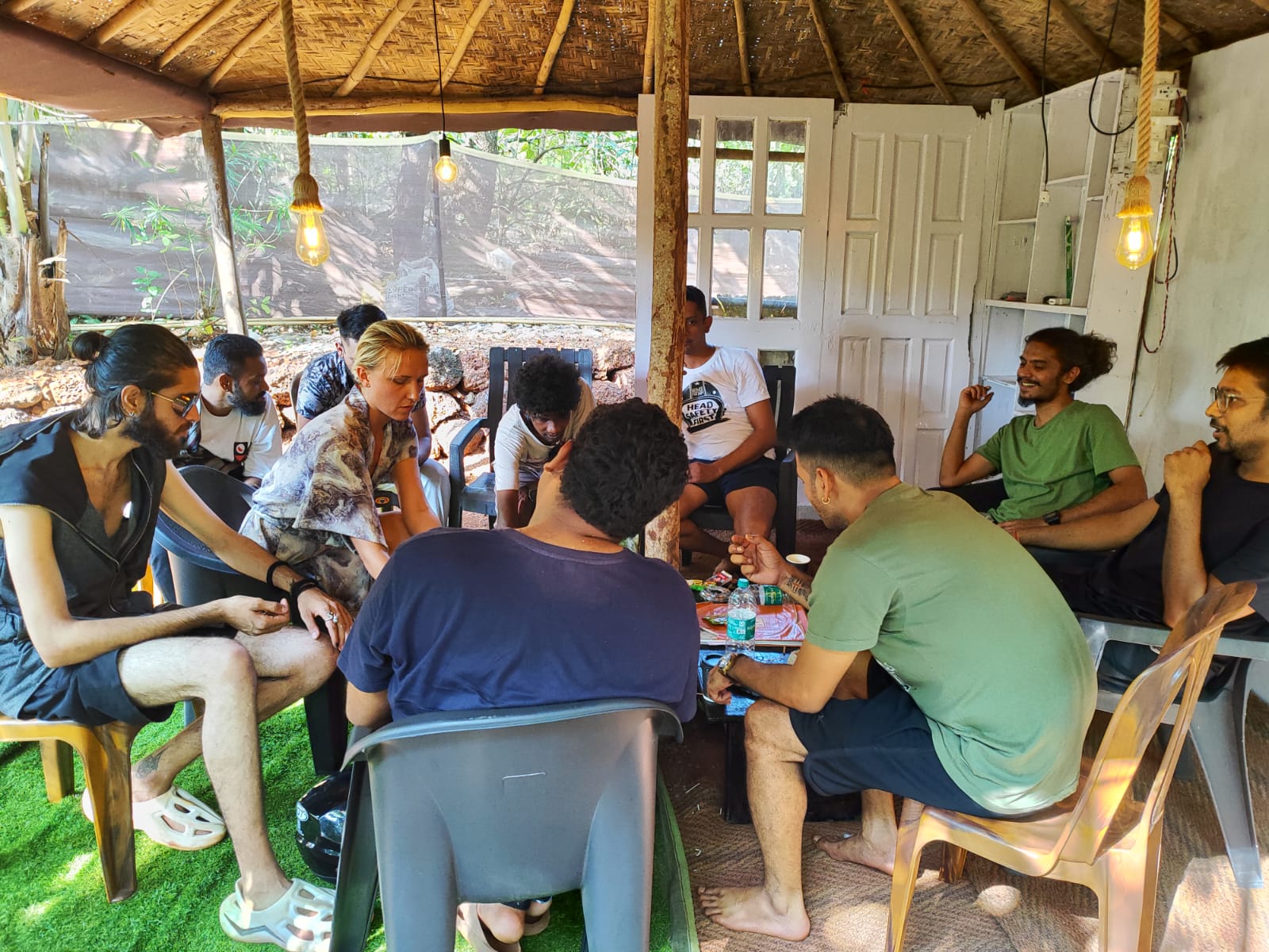 Jomo Hostel Cafe and Bar in Arambol - Tap to explore photos