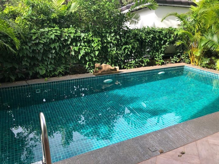 Goa Hideaway: 2BHK Luxury w/Pool - Tap to explore photos