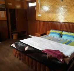 Wooden Cottage Room