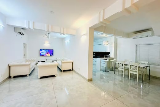 White-Villa with Jacuzzi