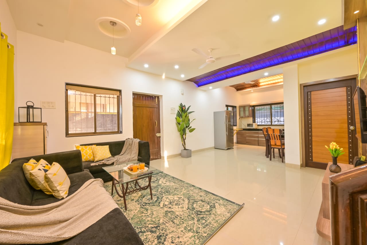 Taos Villa 3BHK with Pvt Pool By Staymatic Villa's - Tap to explore photos