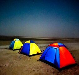 Camping tent only (not room)