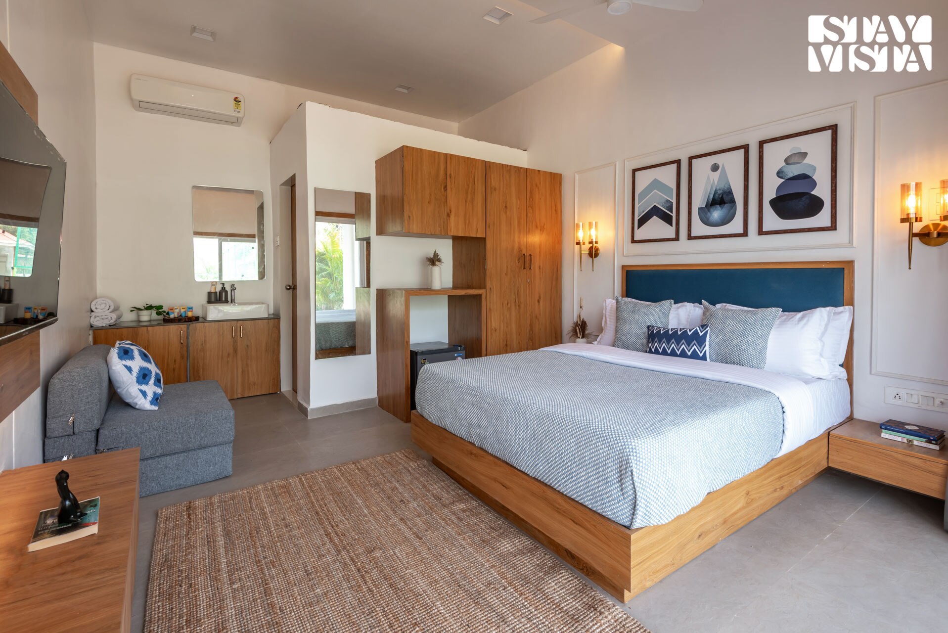 StayVista at Room 5@The Grand Ten-Cottages - Tap to explore photos
