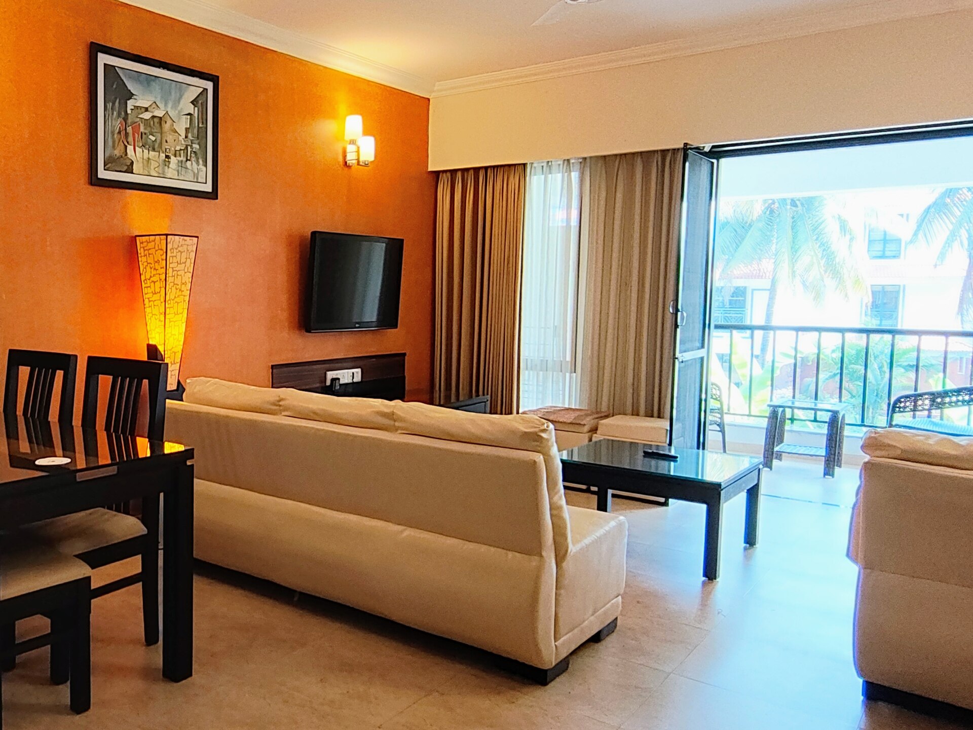 Susegad Suites 1BHK Deluxe Apartment with Pool Riviera Hermitage - Tap to explore photos