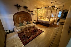 Ganga and Forest View Bohemian room, Rishikesh