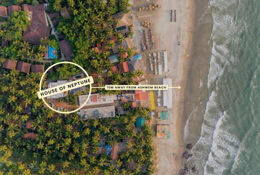 ELIVAAS House of Neptune 1 BHK Cottage on the Beach