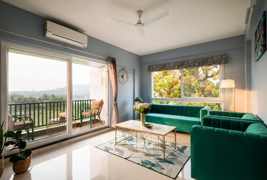 Staymaster The High  2BR  near Candolim Beach