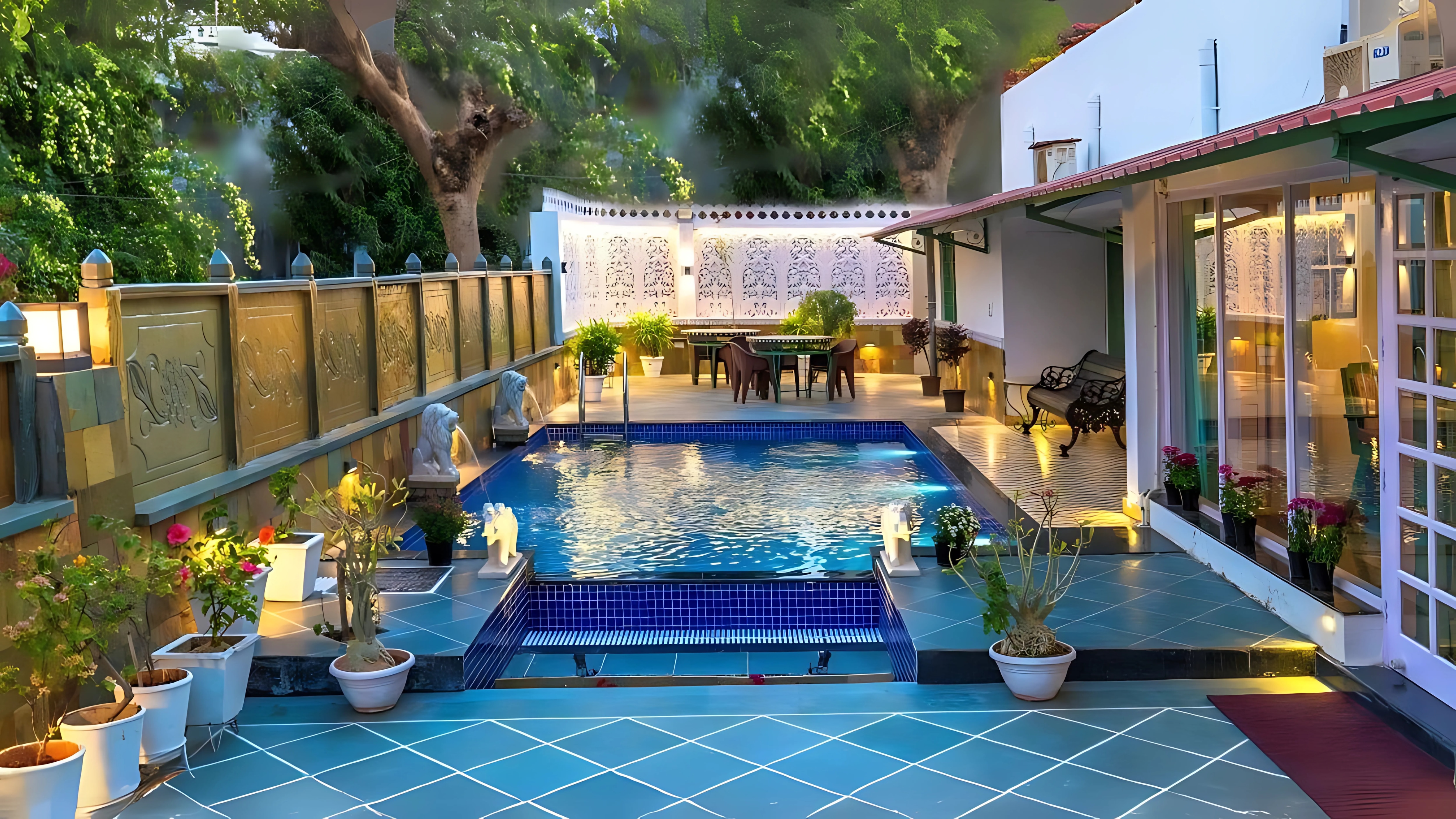 Luxury 5BHK Boutique Villa with Pool - Tap to explore photos