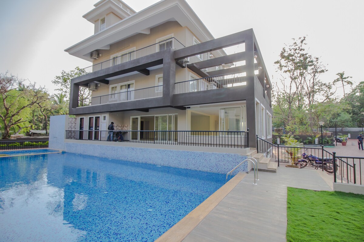 Exotic 2BHK Apartment with Pool Anjuna Vagator - Tap to explore photos