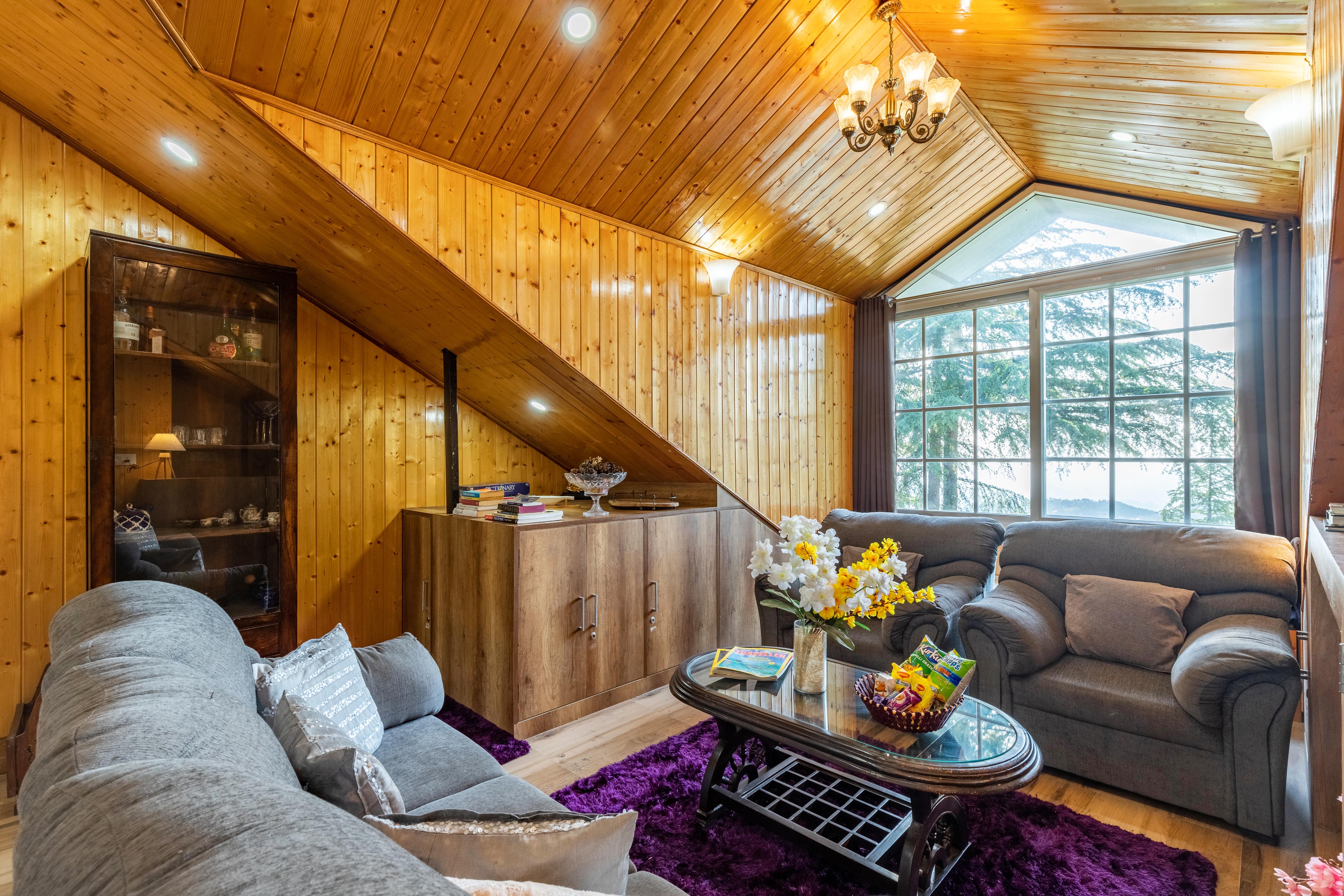 Heritage 2-BHK English-Style Villa With Gazebo & Stunning Hill Views - Tap to explore photos