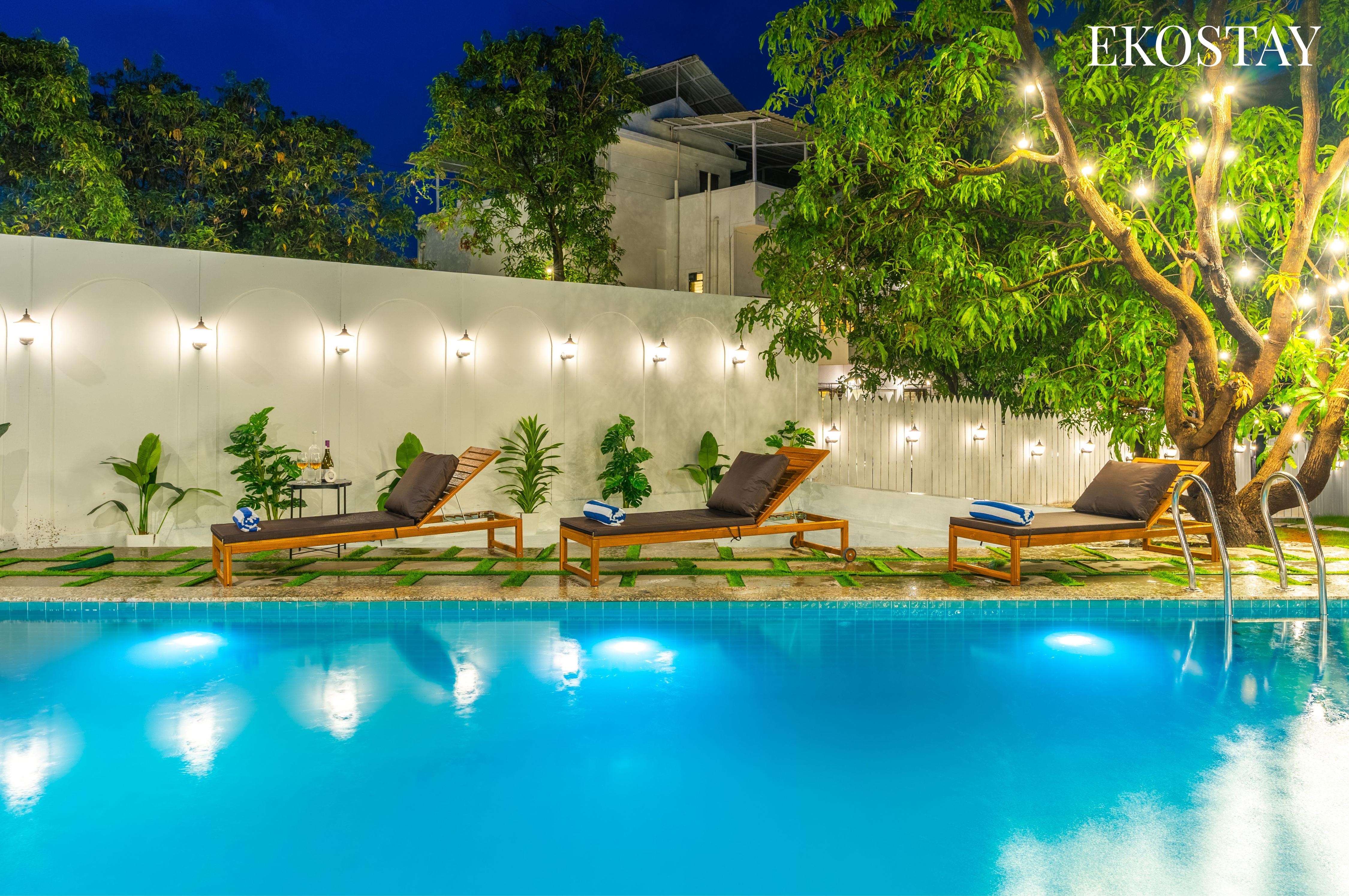 EKOSTAY - Amante Palms 6BHK - Tap to explore photos