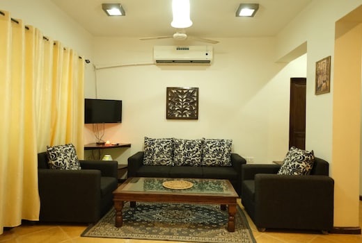 Portuguese style modern villa in calangute beach