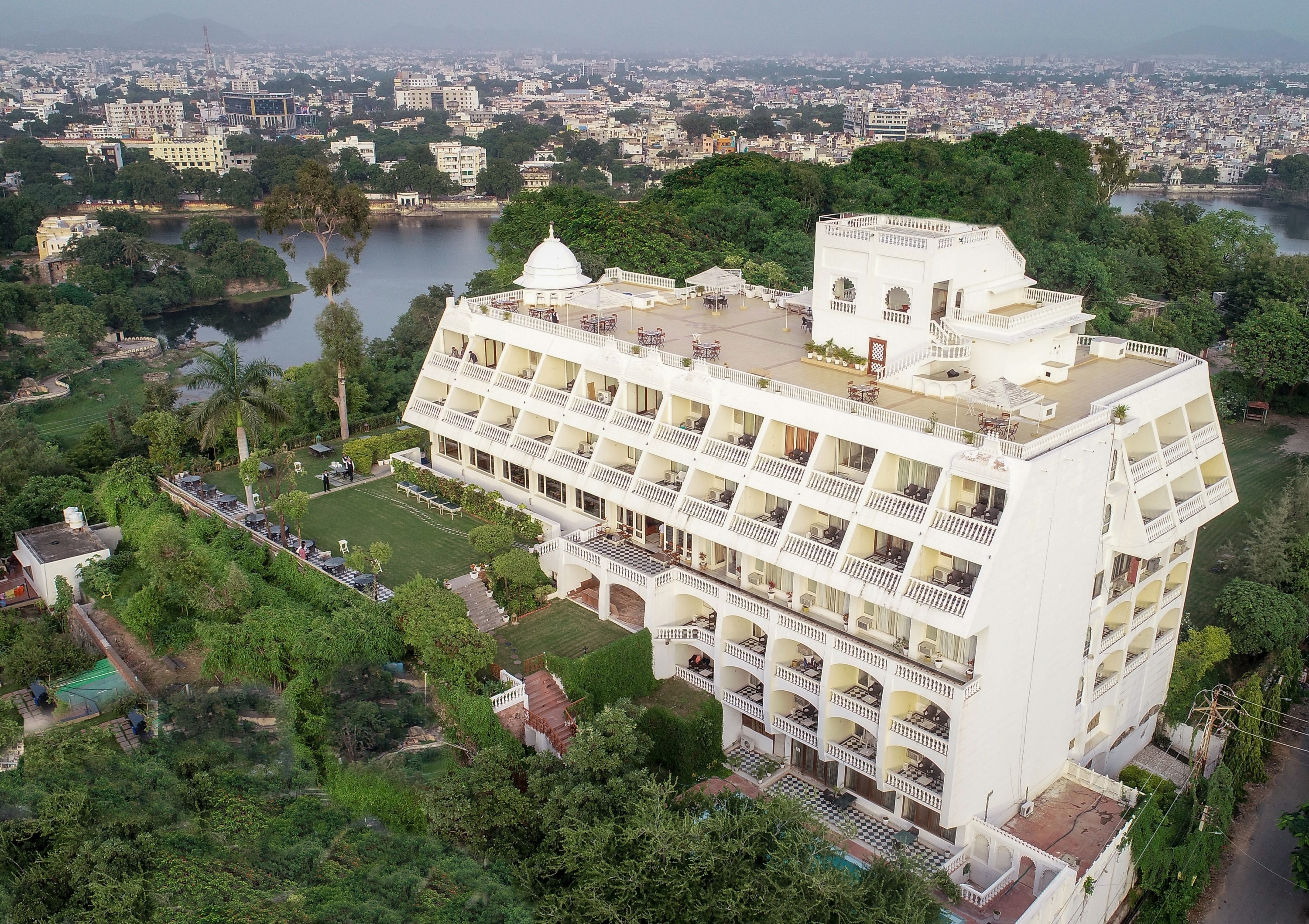 Hotel Hilltop Palace Udaipur Rajasthan Hotel Price Address Reviews