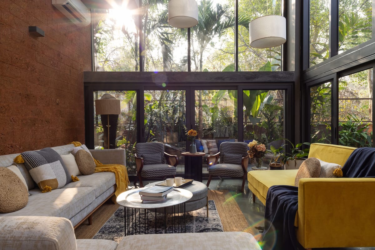 Skylight 3 BHK Ultra Luxury Private Pool Villa By Vio Stays - Tap to explore photos