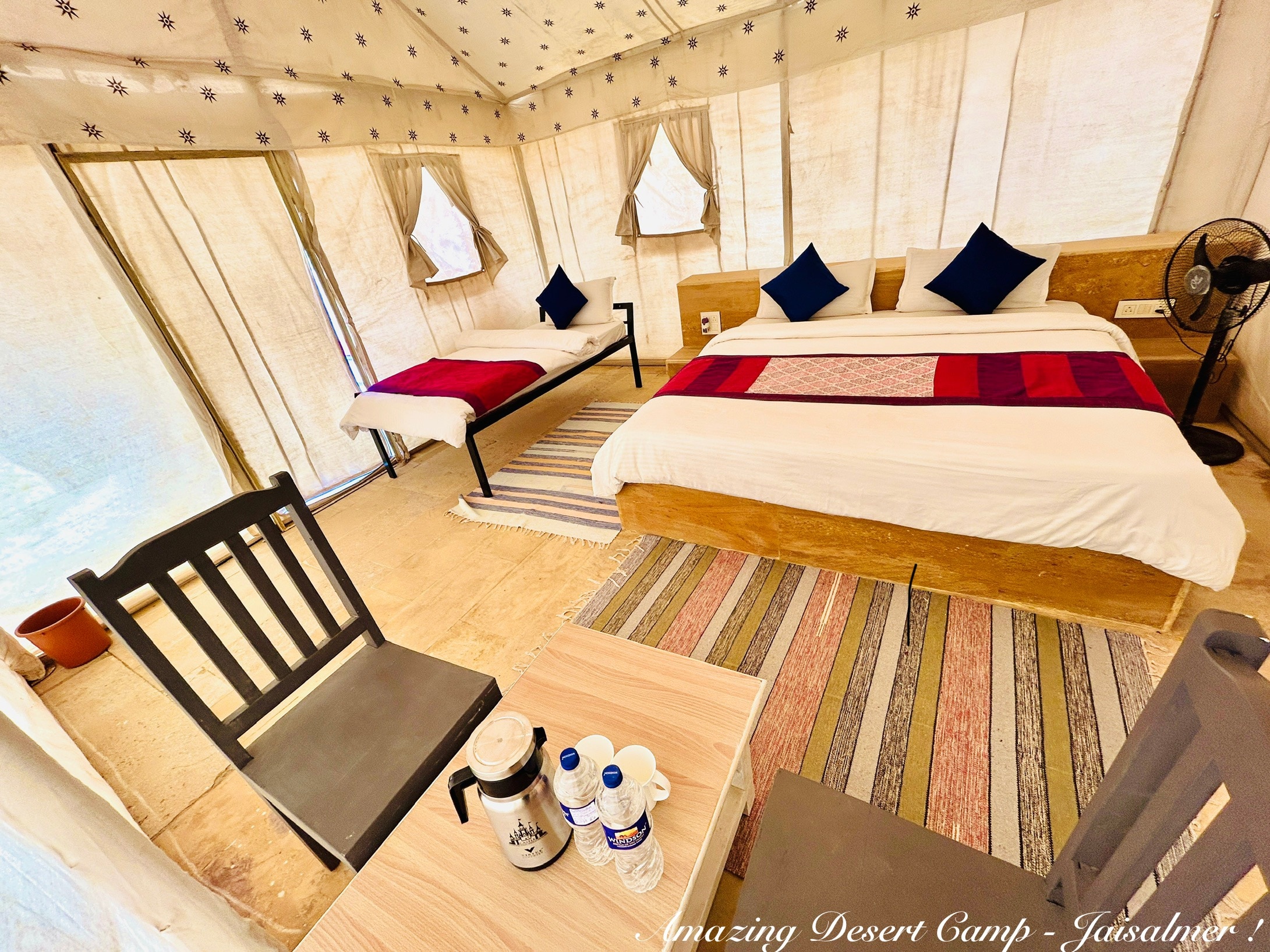 Amazing Desert Camp - Tap to explore photos