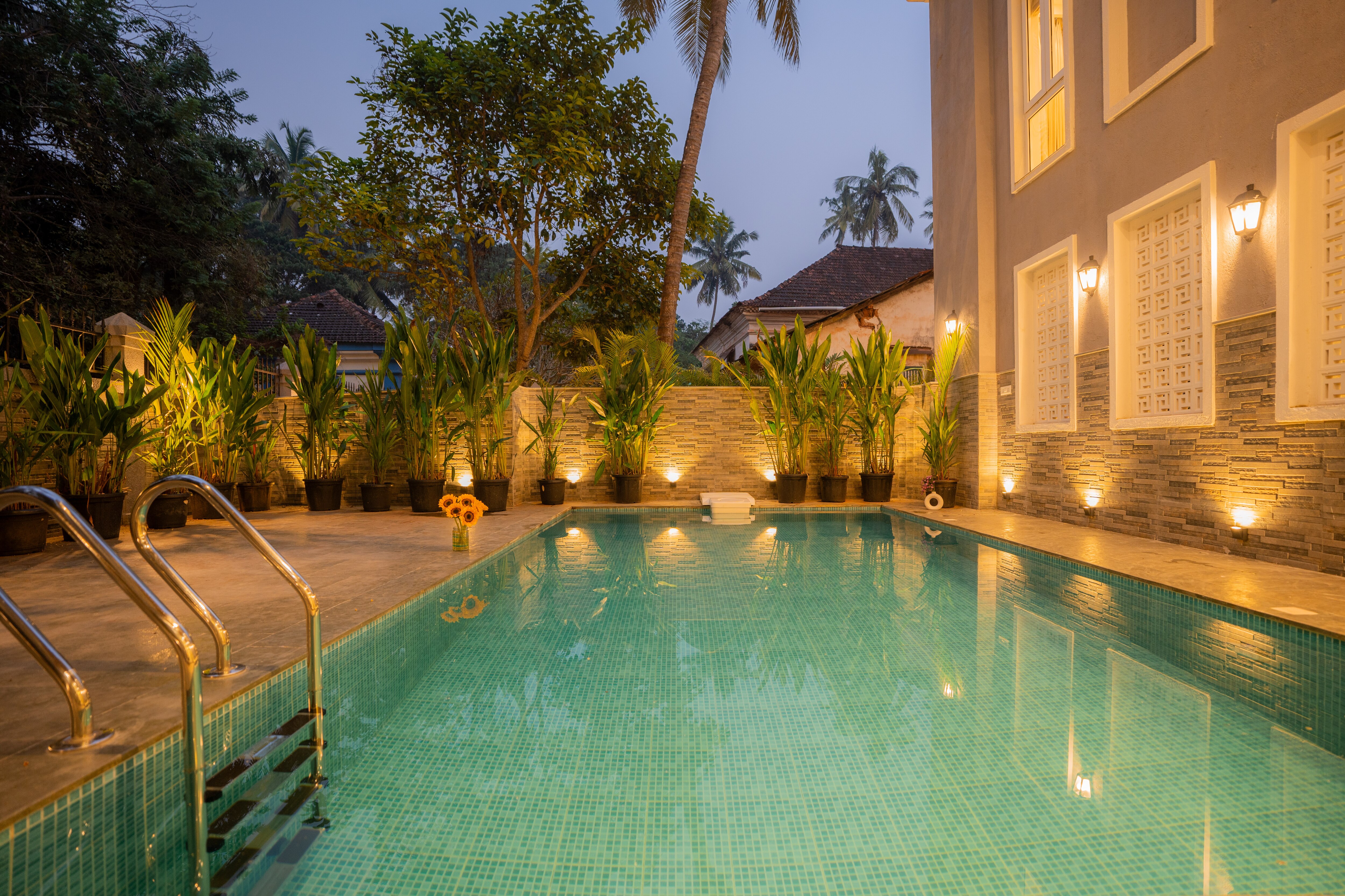 Coral Breeze 4 BHK Villa With Pool and Yoga Space - Tap to explore photos