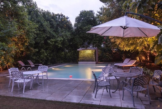 IVY Bridge | Luxe 5 BHK Farmhouse | Pool, Cook, Jacuzzi