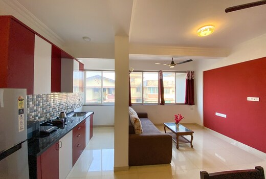 E2 - Maroon by Nirvana Abode - 1BHK - North Goa