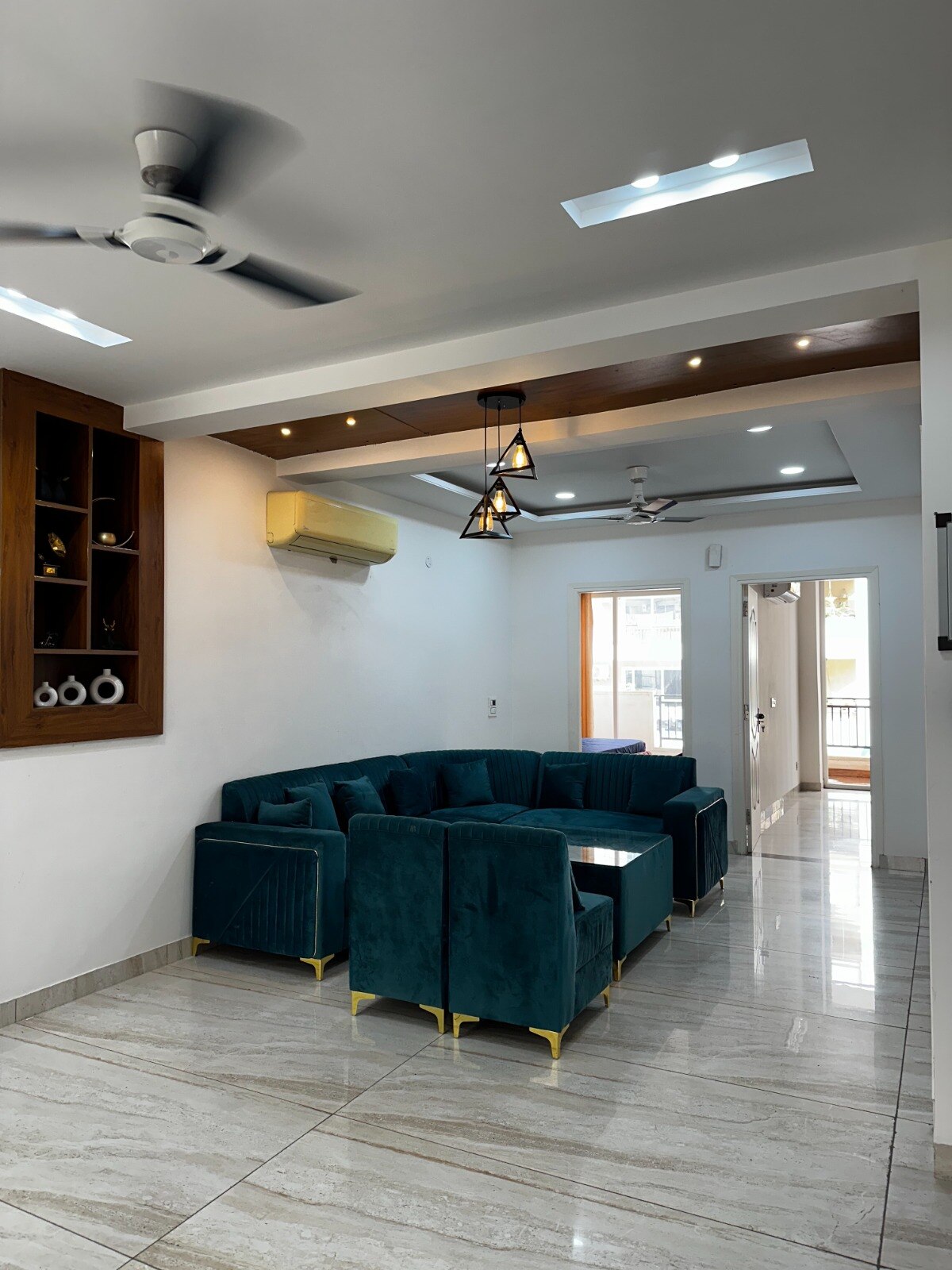 3 BHK Modern Retreat in Zirakpur by Vacationbuddy  - Tap to explore photos