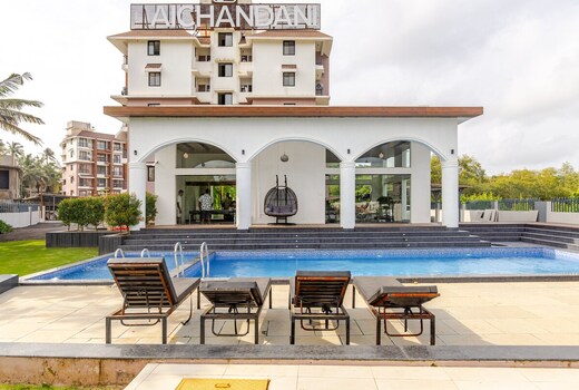 Candolim 1BHK Work Beach Long Stay Ready A104