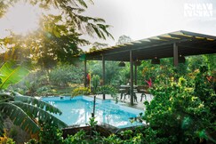 StayVista at The Glass House w/ Pool & Gazebo, Kolad