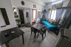 Decorated apartment with a beautiful balcony, Kolkata