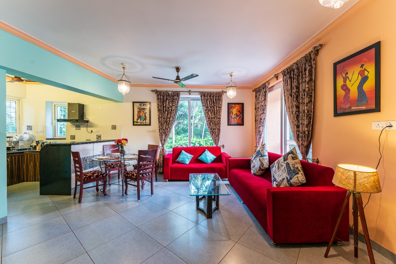 4BHK 5Bath AC Luxury Villa 1km fm Baga/Calangute Beach - Tap to explore photos