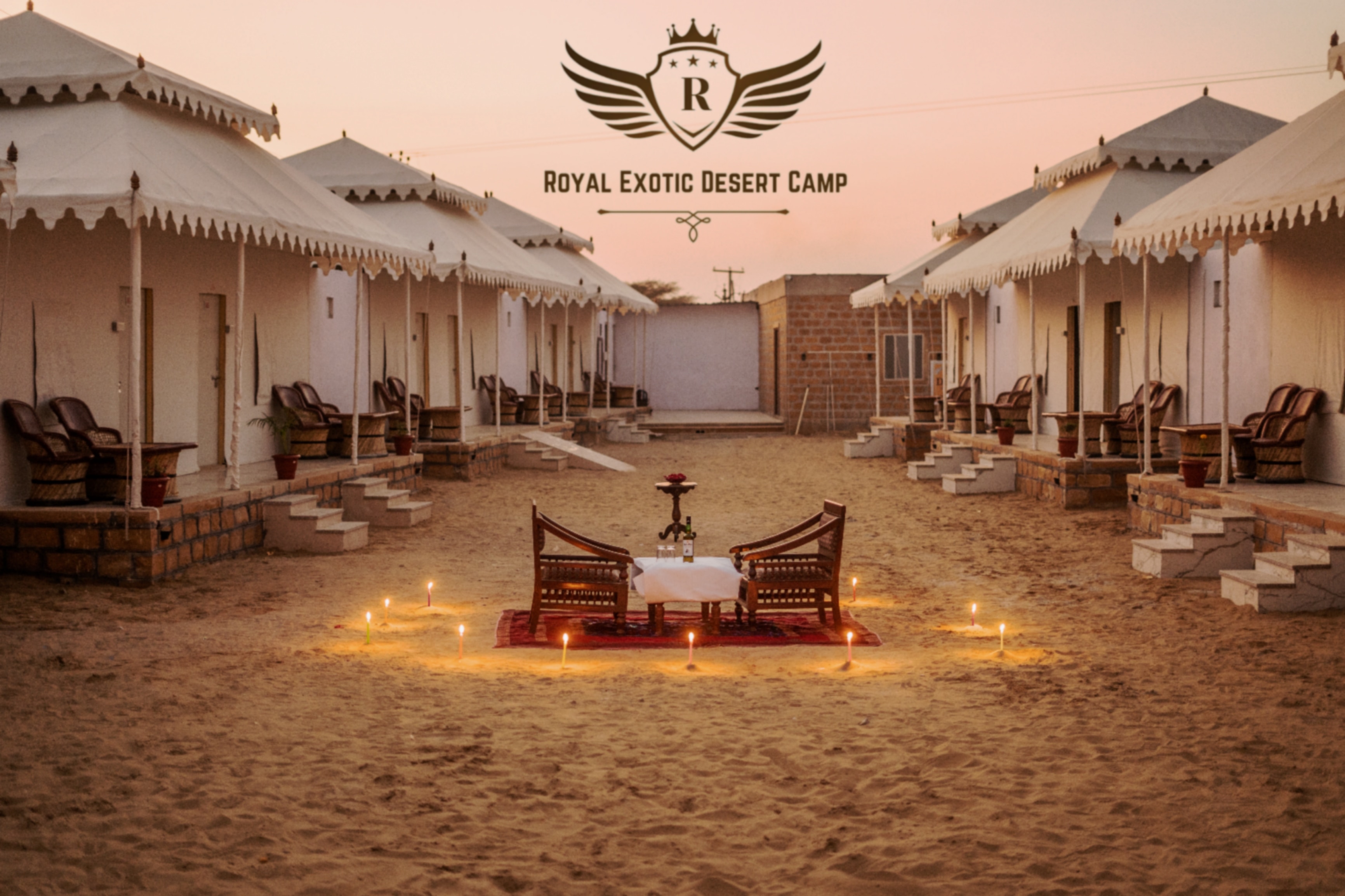 Royal Exotic luxury desert camp - Tap to explore photos