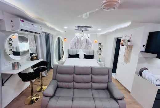 Midnight Bloom 1BHK by SuperHomes