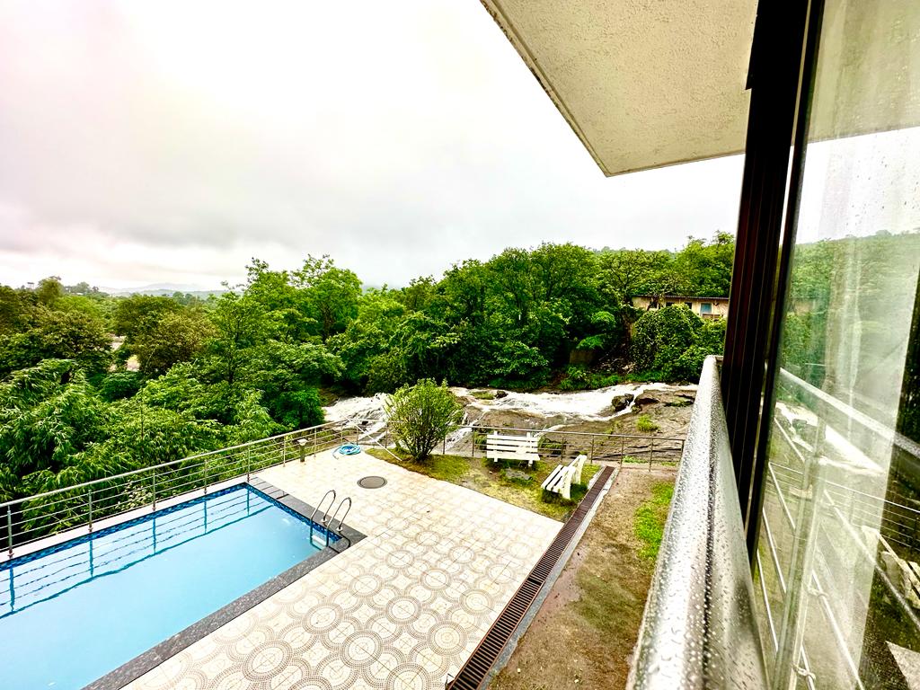 Waterfall AC Villa 4 BHK With Pool - Tap to explore photos