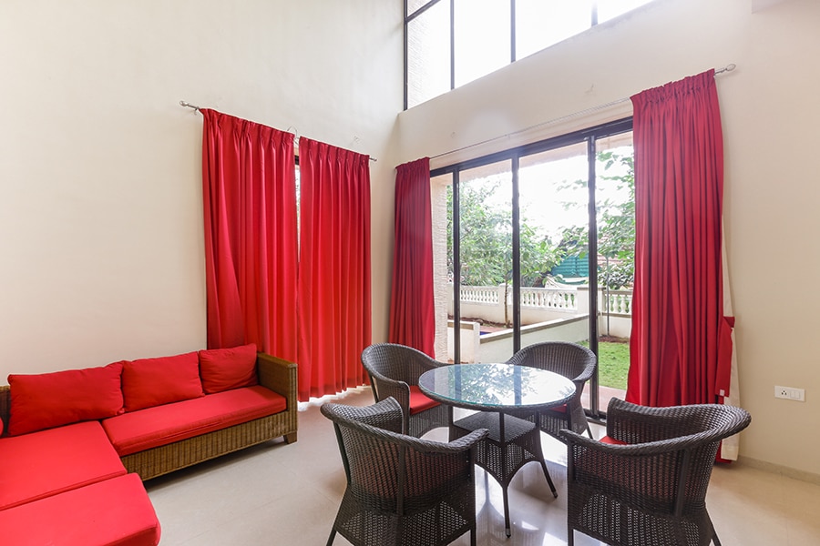 StayVista | Greenwoods Seven Villa w/ Pool & Lawn - Tap to explore photos