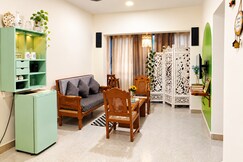 Casa Vibe 1 Bhk Aesthetic apartment  Vagator beach, Goa