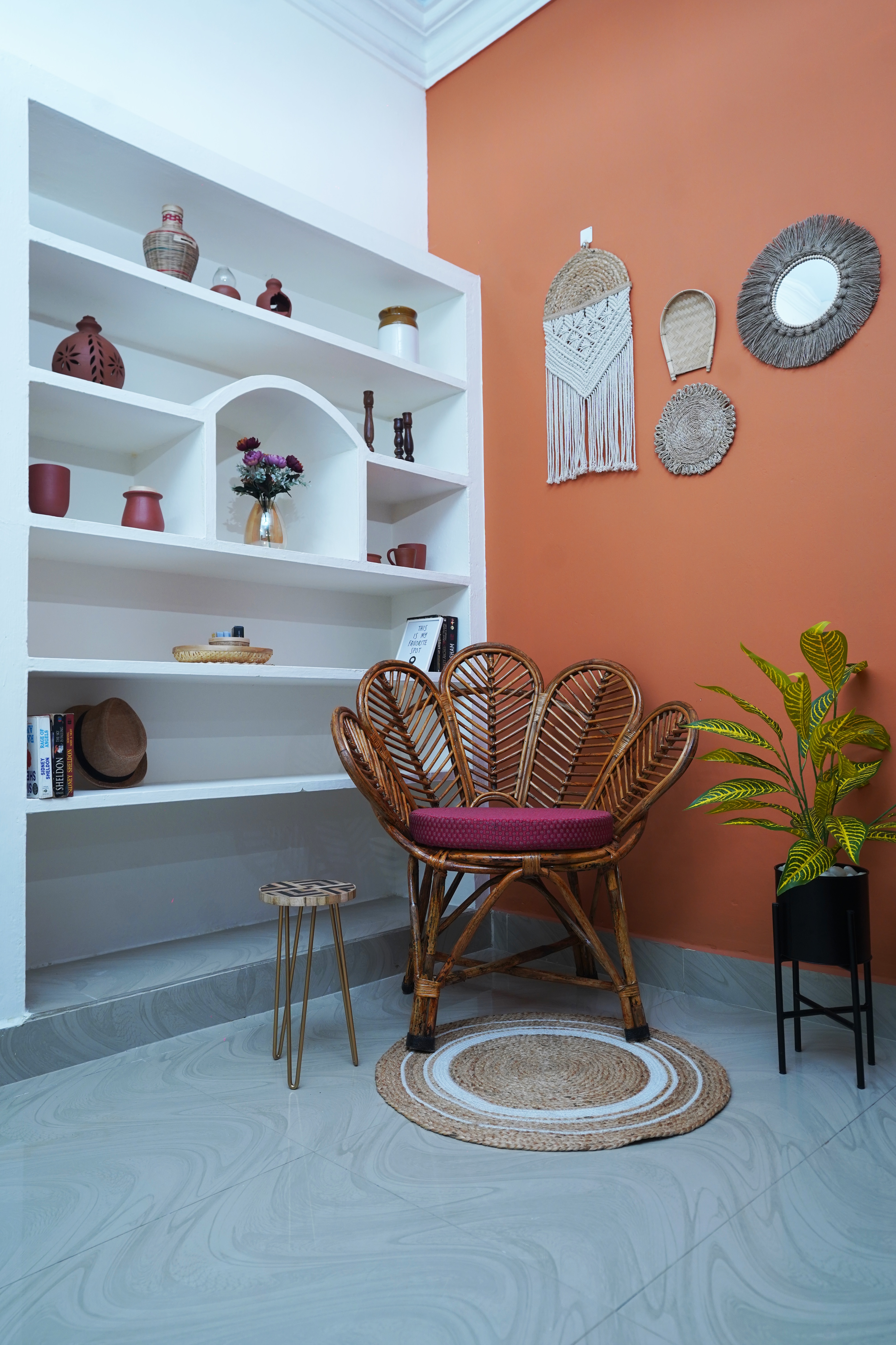 Janhvi's Homestay | Boho Theme 1BHK | Near Airport - Tap to explore photos