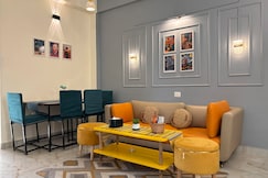 Beau Monde Symphony Artistic 3BHK with WiFi and Kitchen, Guwahati