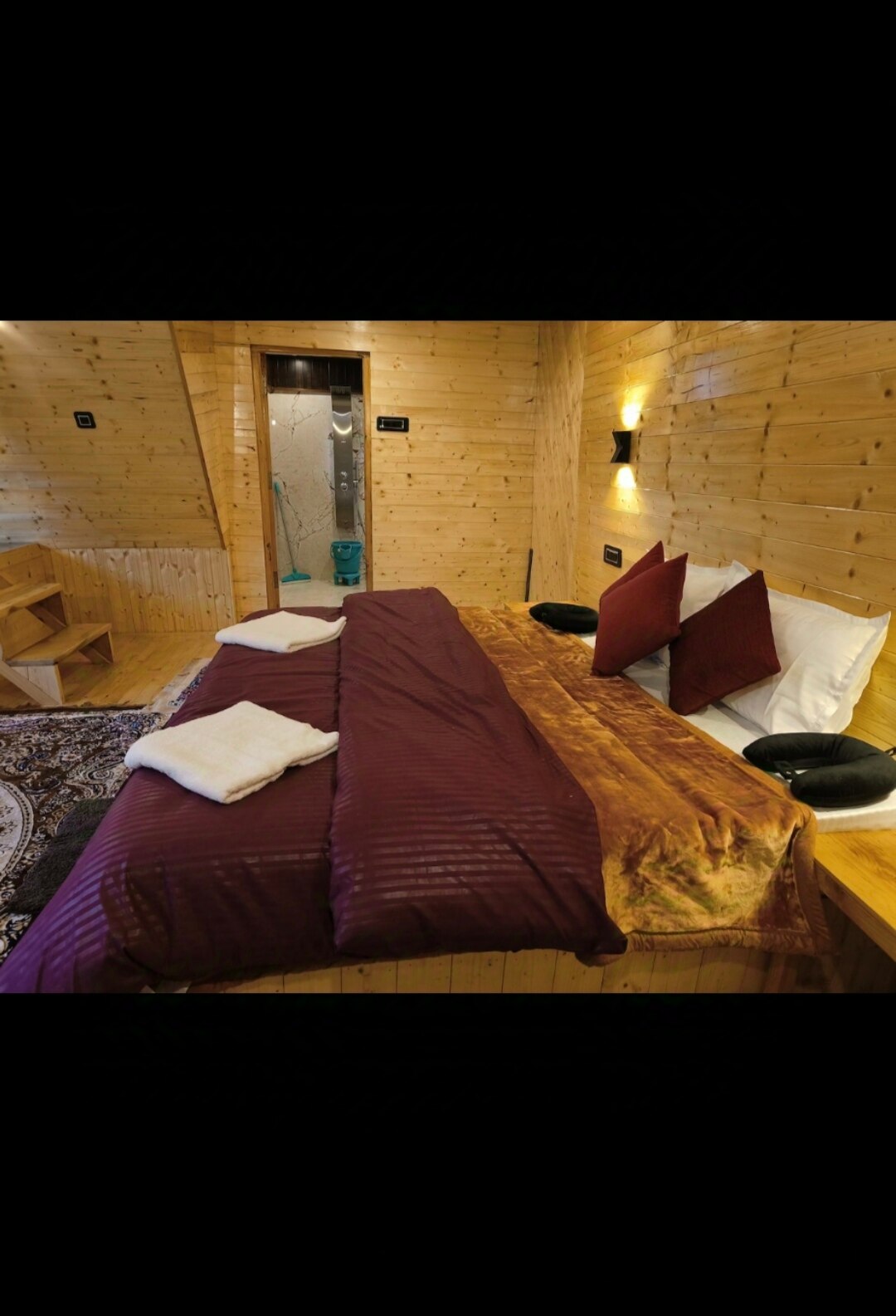 The Overlook A-frame cabin - Tap to explore photos