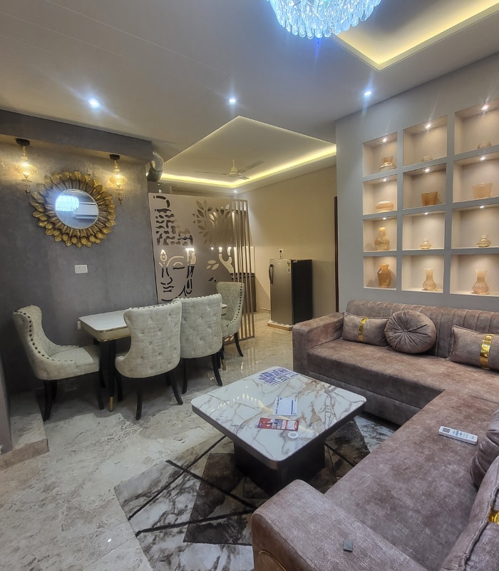Jaltara Stays | 3 BHK Apartment @ Bapu Nagar, Jaipur - Tap to explore photos