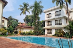 The Blessings 2R set grd floor with pool and wifi, Goa