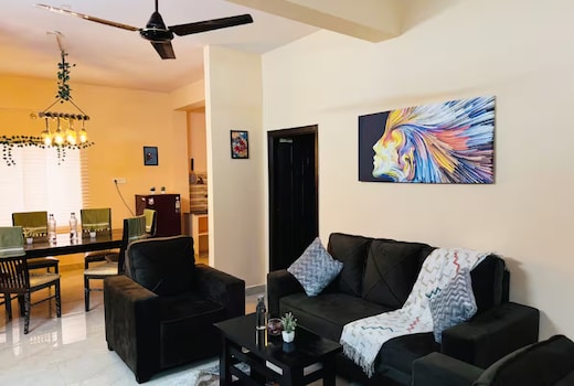 Charter Stays  Spacious 3BHK Apartment in Manikonda Near Financial District
