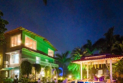 ELIVAAS Ayur Kutir | 9 BHK With Private Pool, Glass Pool & Spa room