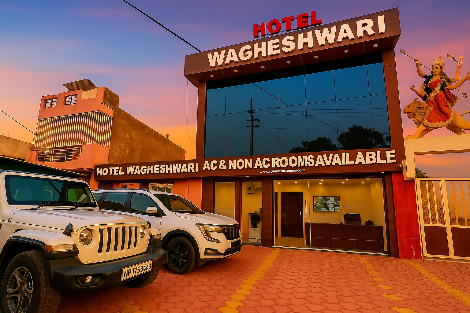 Hotel Wagheshwari - Tap to explore photos