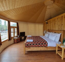 Yurt with Valley View