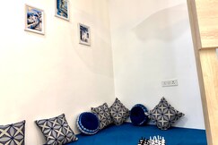 Skyline GraceSantorini Themed4BHK Penthouse w pool, Rishikesh