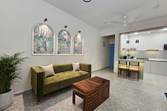 Candolim 1BHK Work Beach Long Stay Ready A104, Goa