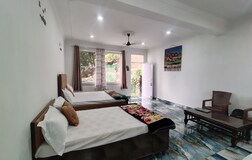 Family Room with Mountain View