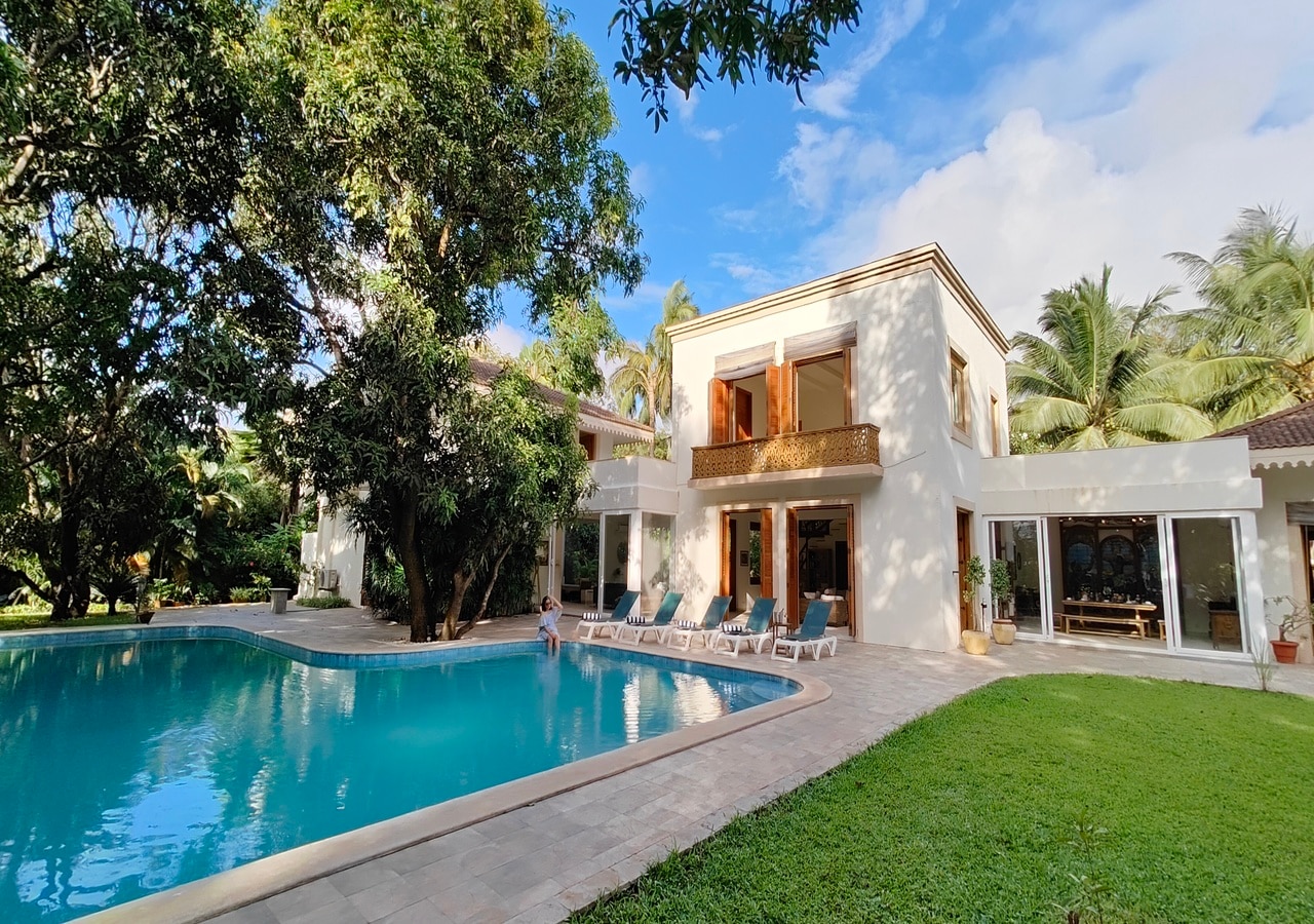 SaffronStays Hacienda by the sea - Tap to explore photos